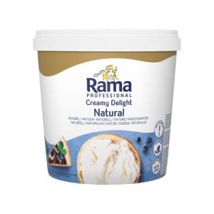 Tepamas kremas Rama Creamy delight, 1,5 kg 
